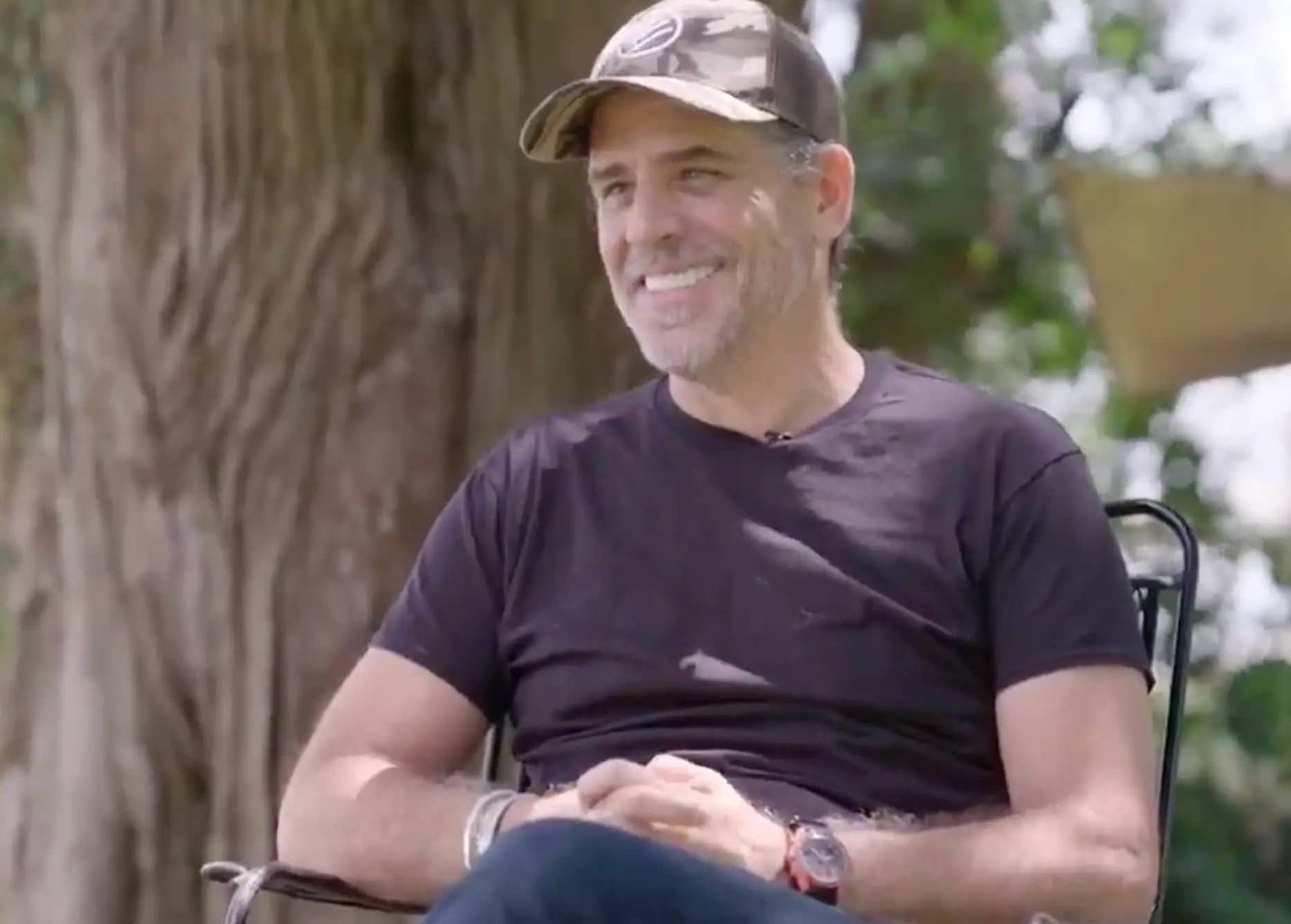 Hunter Biden recently made the claim (Channel 5/YouTube)