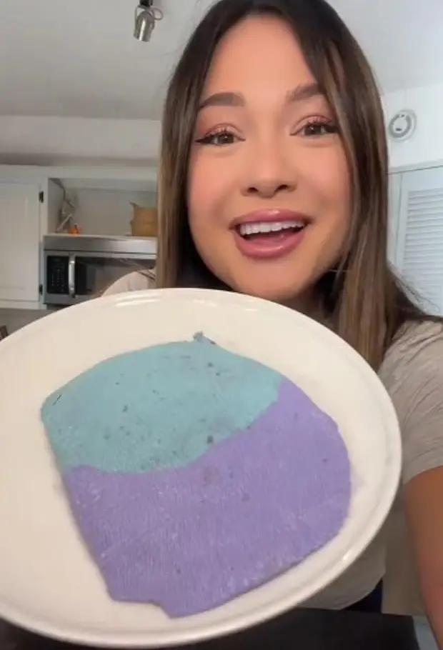 Michelle Brown made her opinions known on the yogurt (TikTok/@Missbedhead)