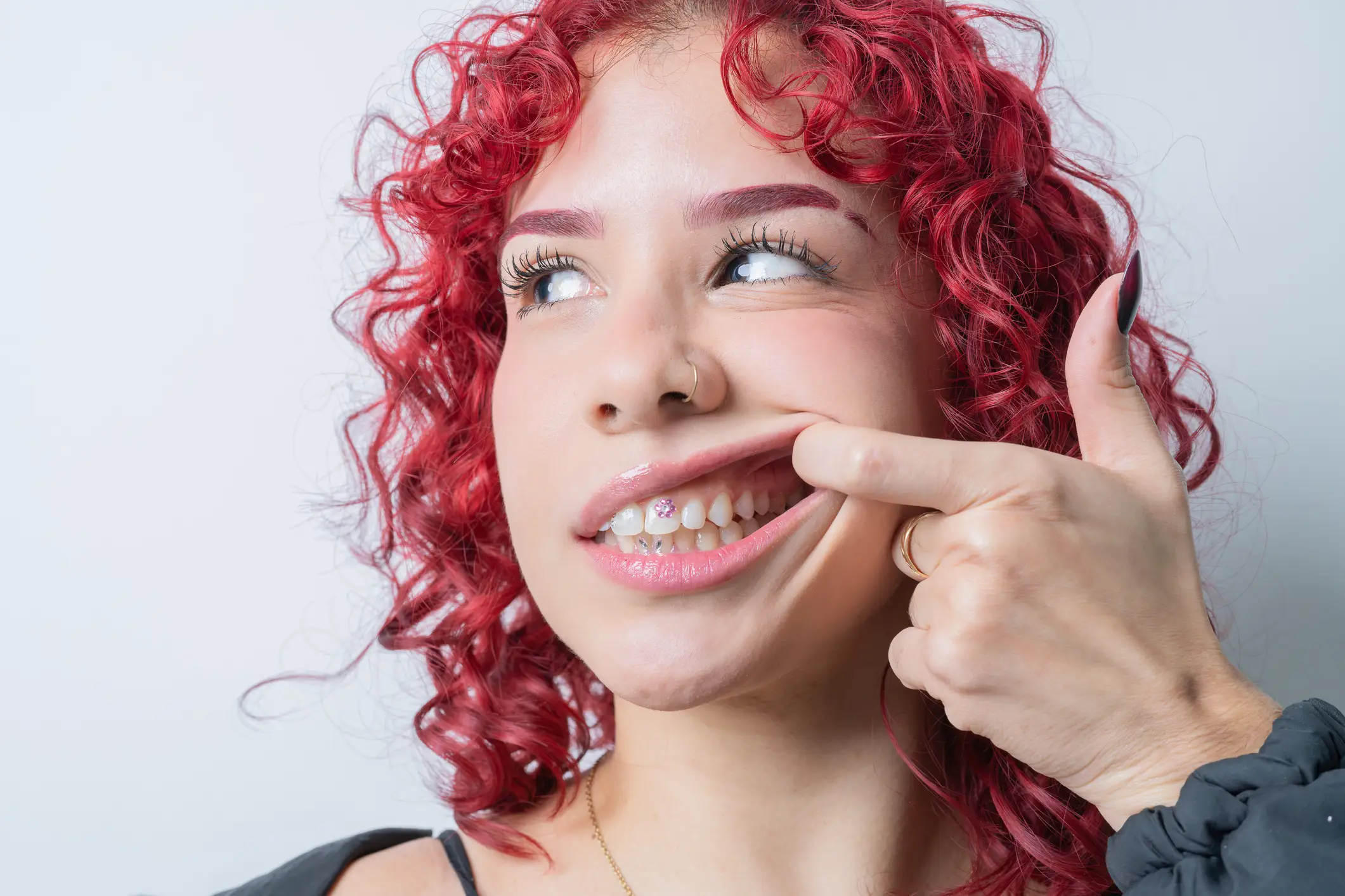 Tooth gems and grills are becoming a trend (Getty Stock Photo)