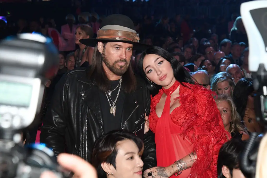 Billy Ray and Noah at the Grammys in 2020 (Kevin Mazur/Getty Images for The Recording Academy)