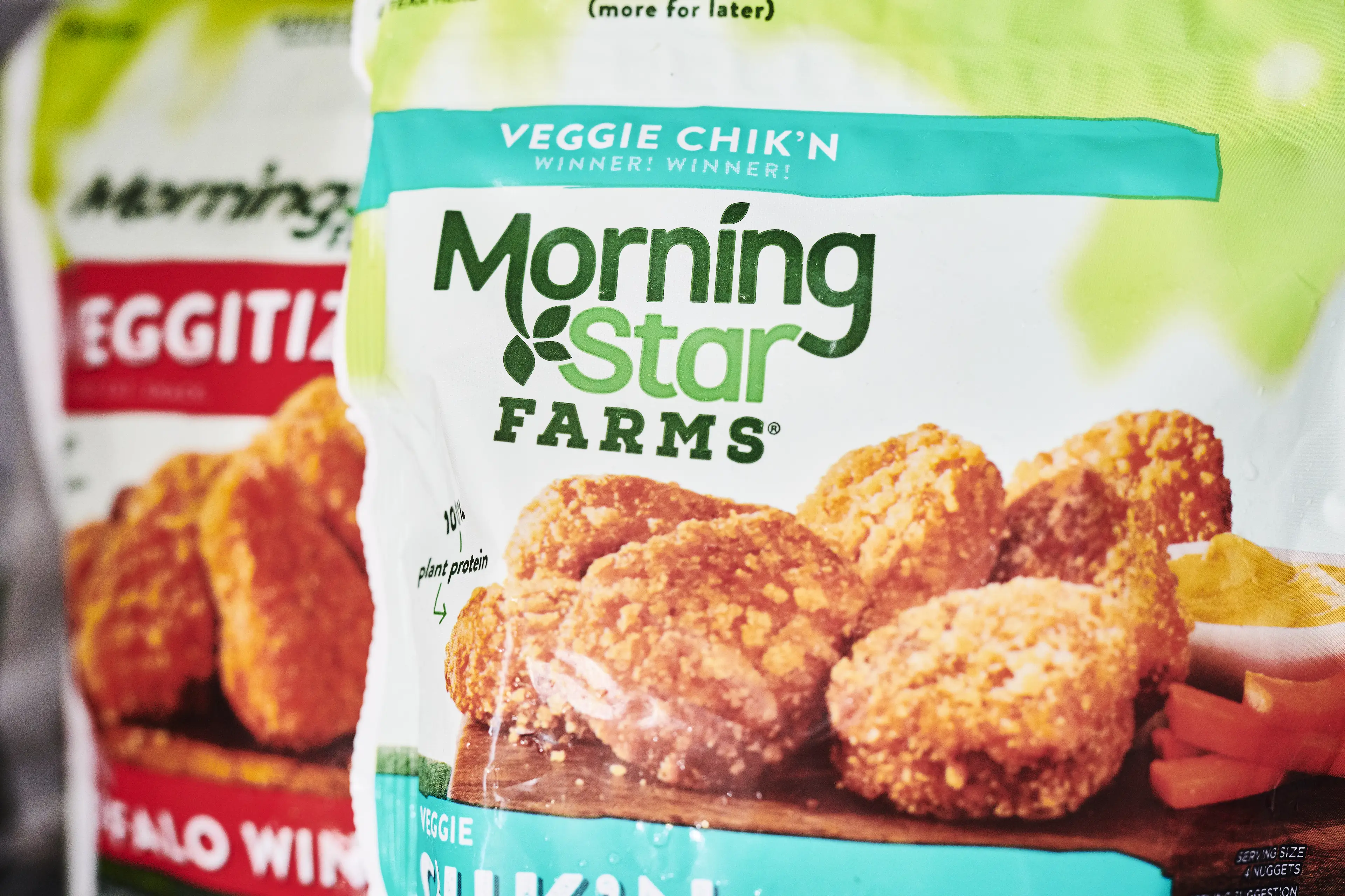 Some of MorningStar Farms' Veggie Chik'n nuggets have been recalled too (Gabby Jones/Bloomberg via Getty Images)