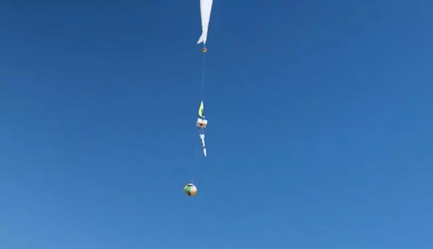 Mark Rober and his team sent an egg into space (YouTube/Mark Rober)