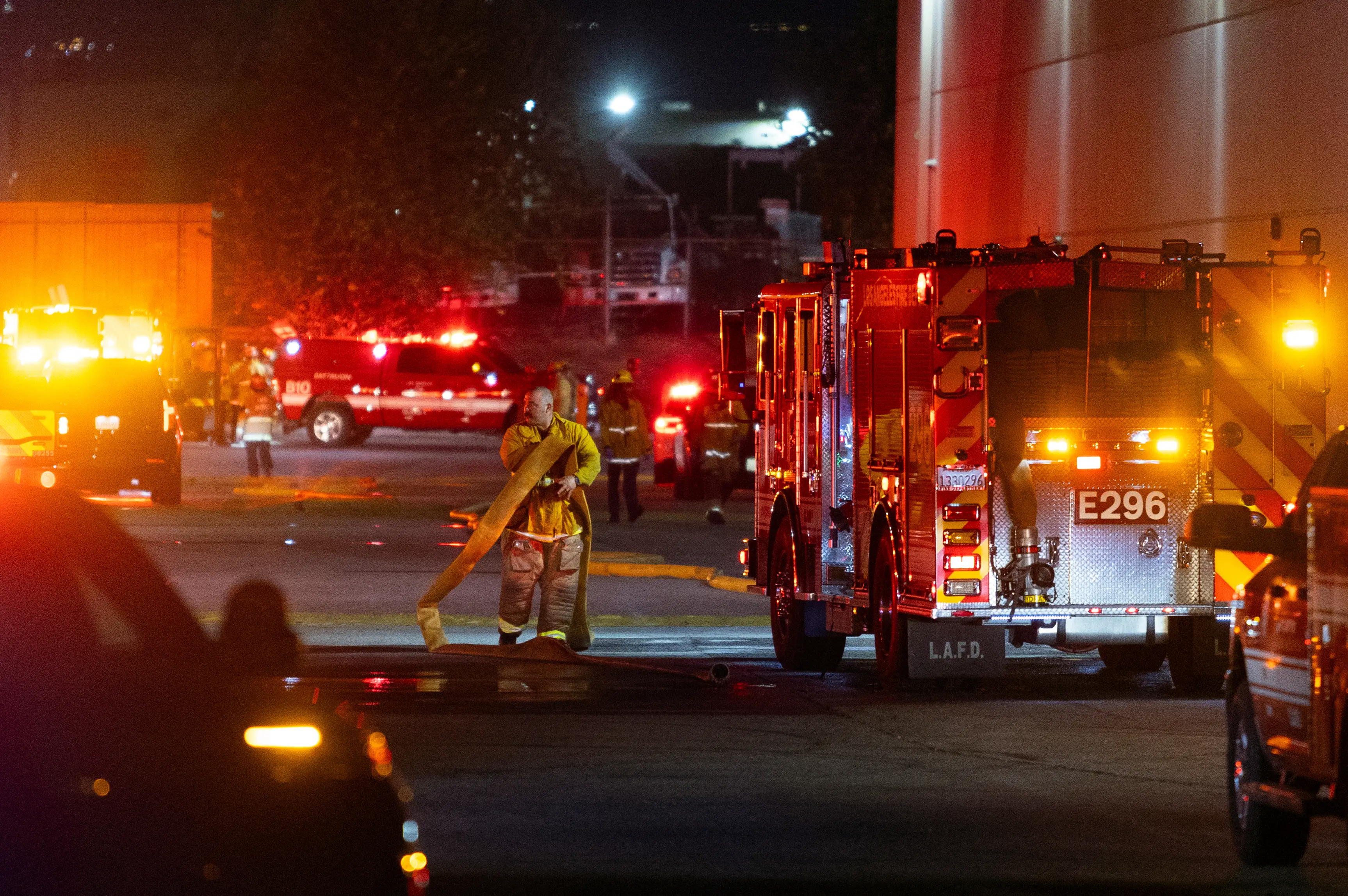 Three people have died as a result of the crash (Blake Fagan/AFP via Getty Images)