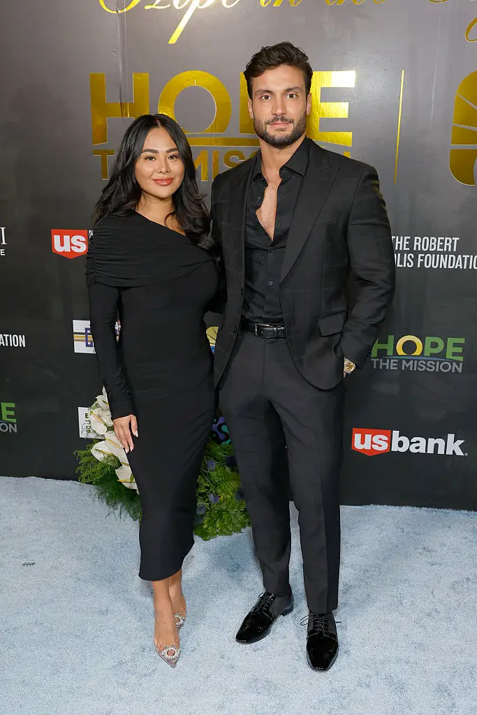 Davide began dating Iris Rabaya Au in 2024, (Photo by Leon Bennett/Getty Images)