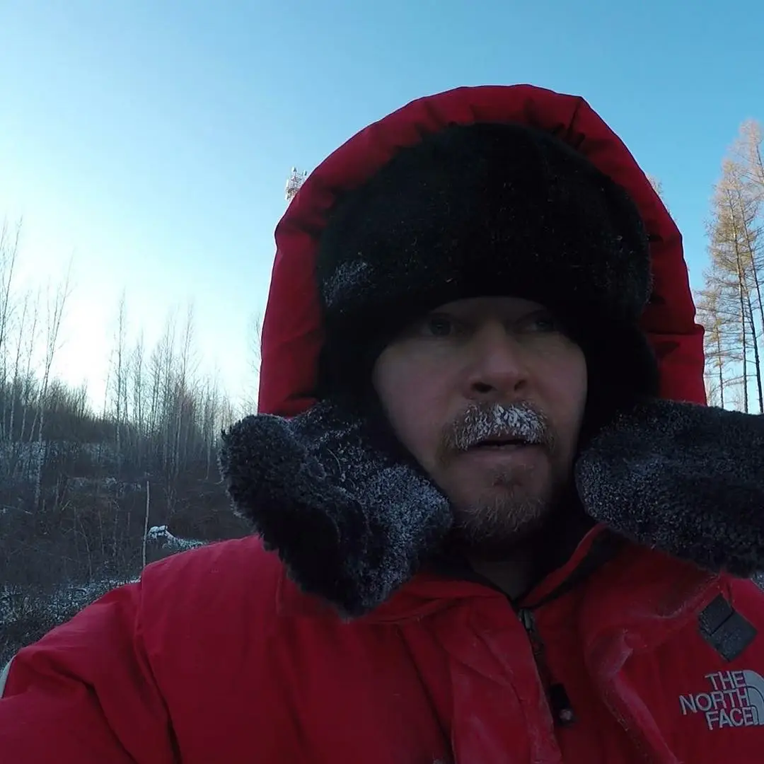 Karl Bushby in Russia (Instagram/@bushby3000)