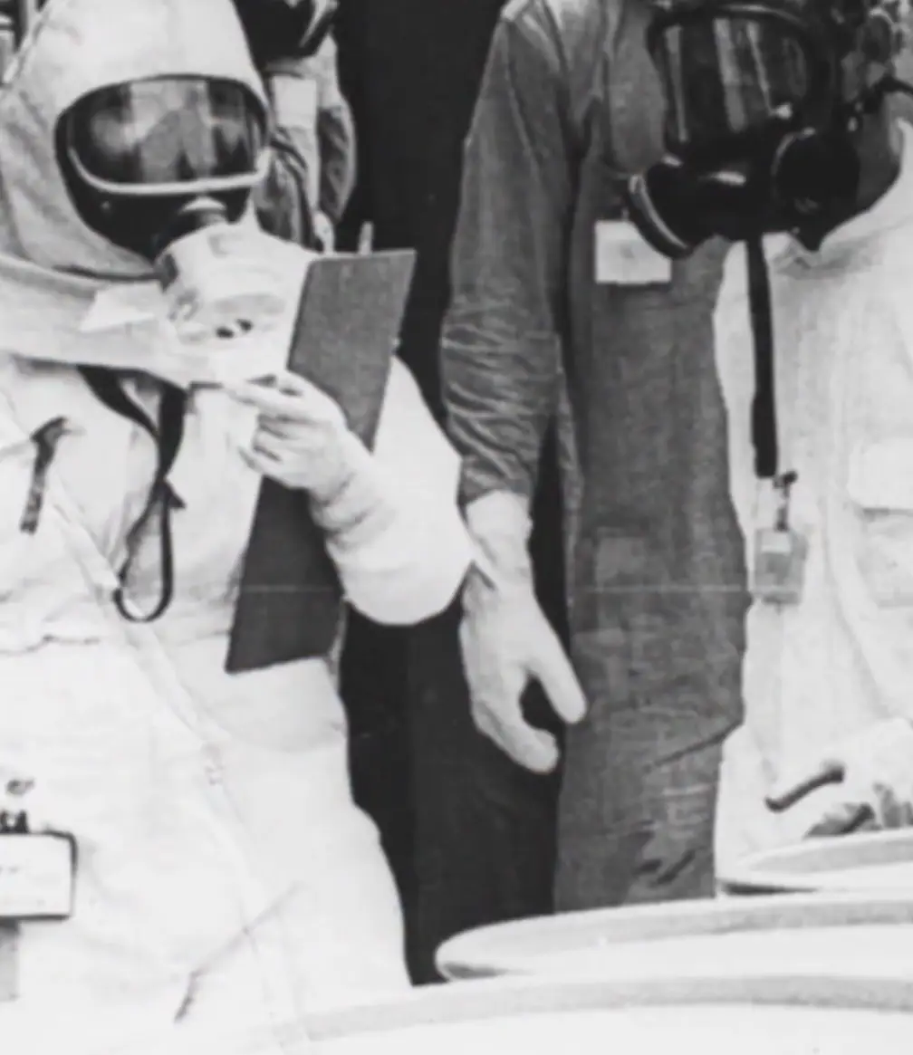 Authorities had to examine 100,000 people for signs of radiation.