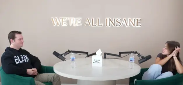 Jacob told the terrifying tale in a podcast (YouTube/We're All Insane)