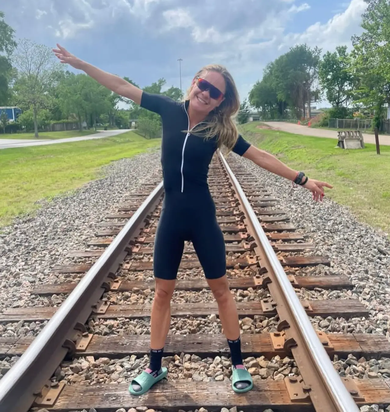 Mara is believed to have done a handful of triathlons in the past (maraflavia/Instagram) 