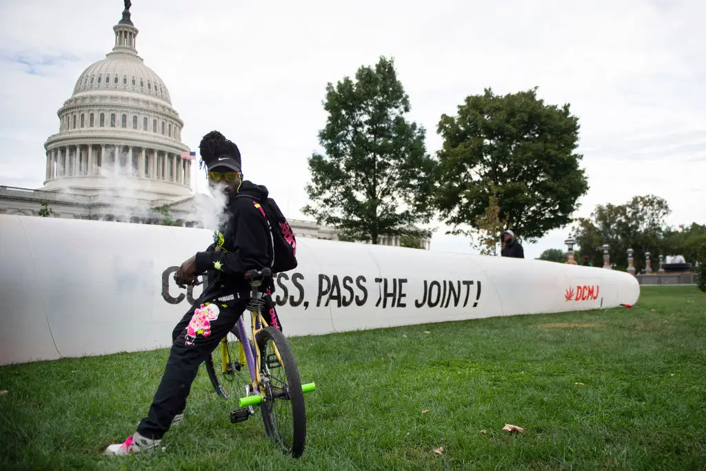 The law around marijuana is about to change across the US (Caroline Brehman/CQ-Roll Call, Inc via Getty Images)