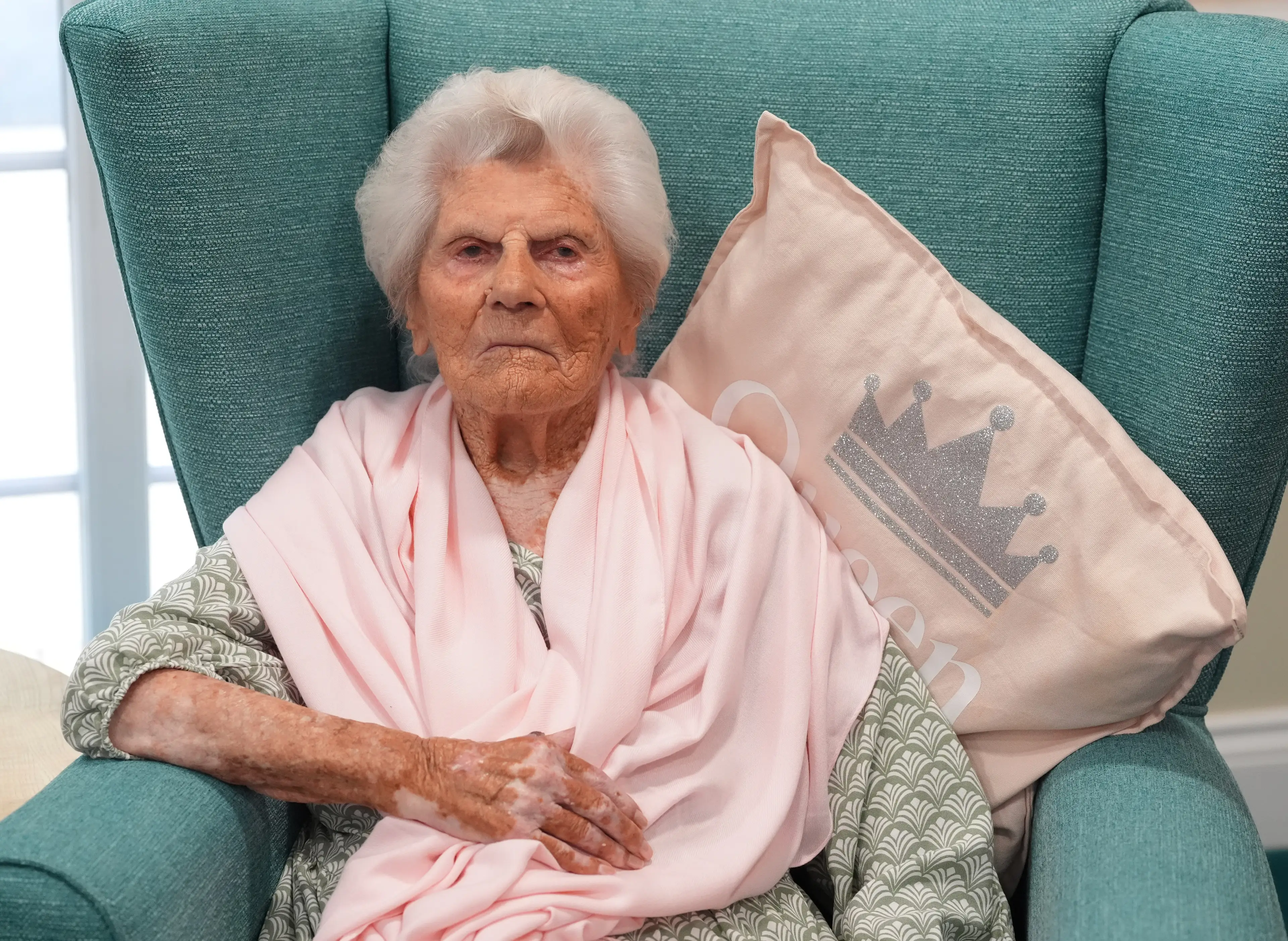 Ethel Caterham, who is currently the oldest person in the world, turns 117 in August (PA)