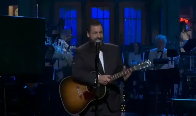 Nicholson introduced Adam Sandler (NBC)