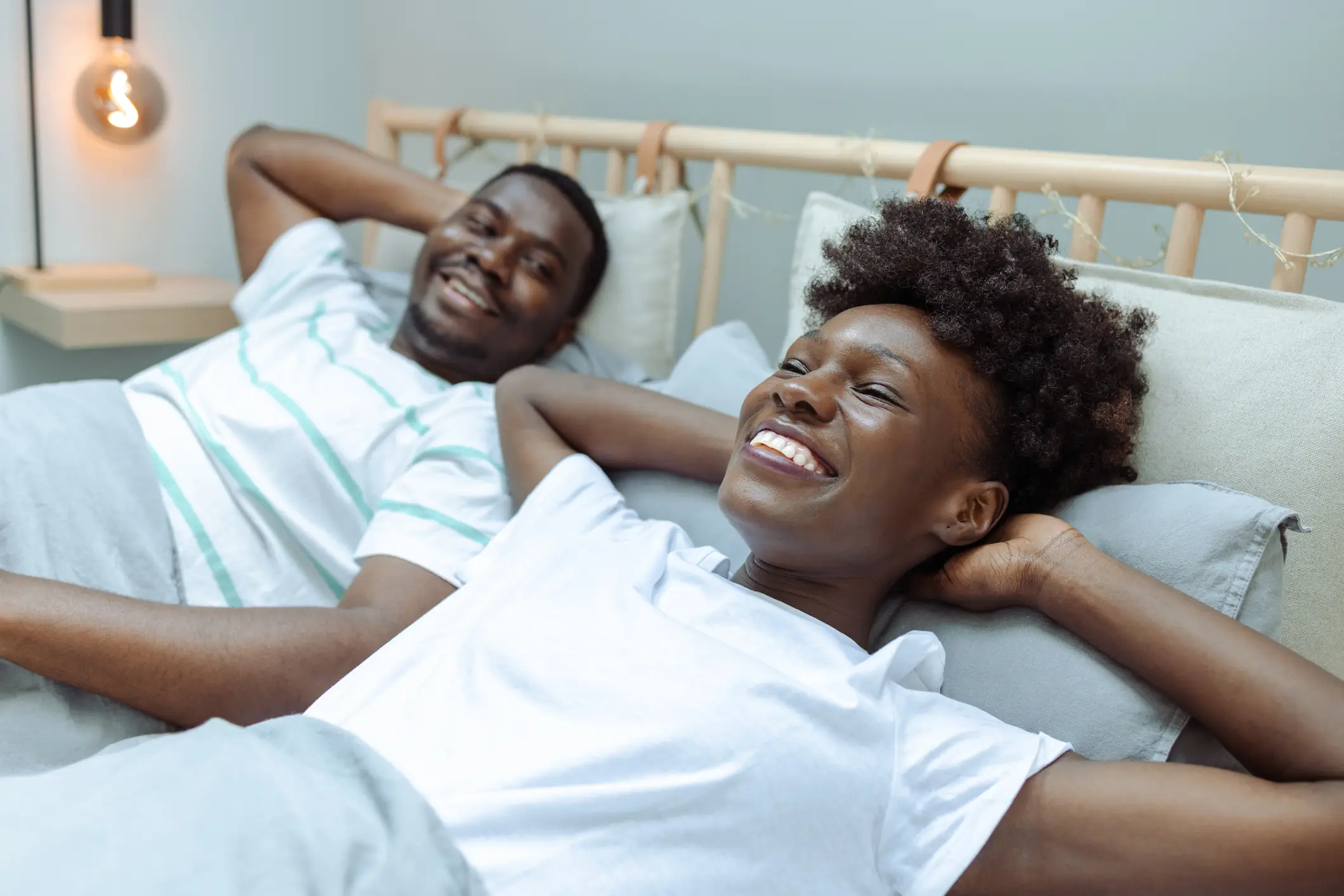 We'll more likely wake up feeling well rested (Getty Images)