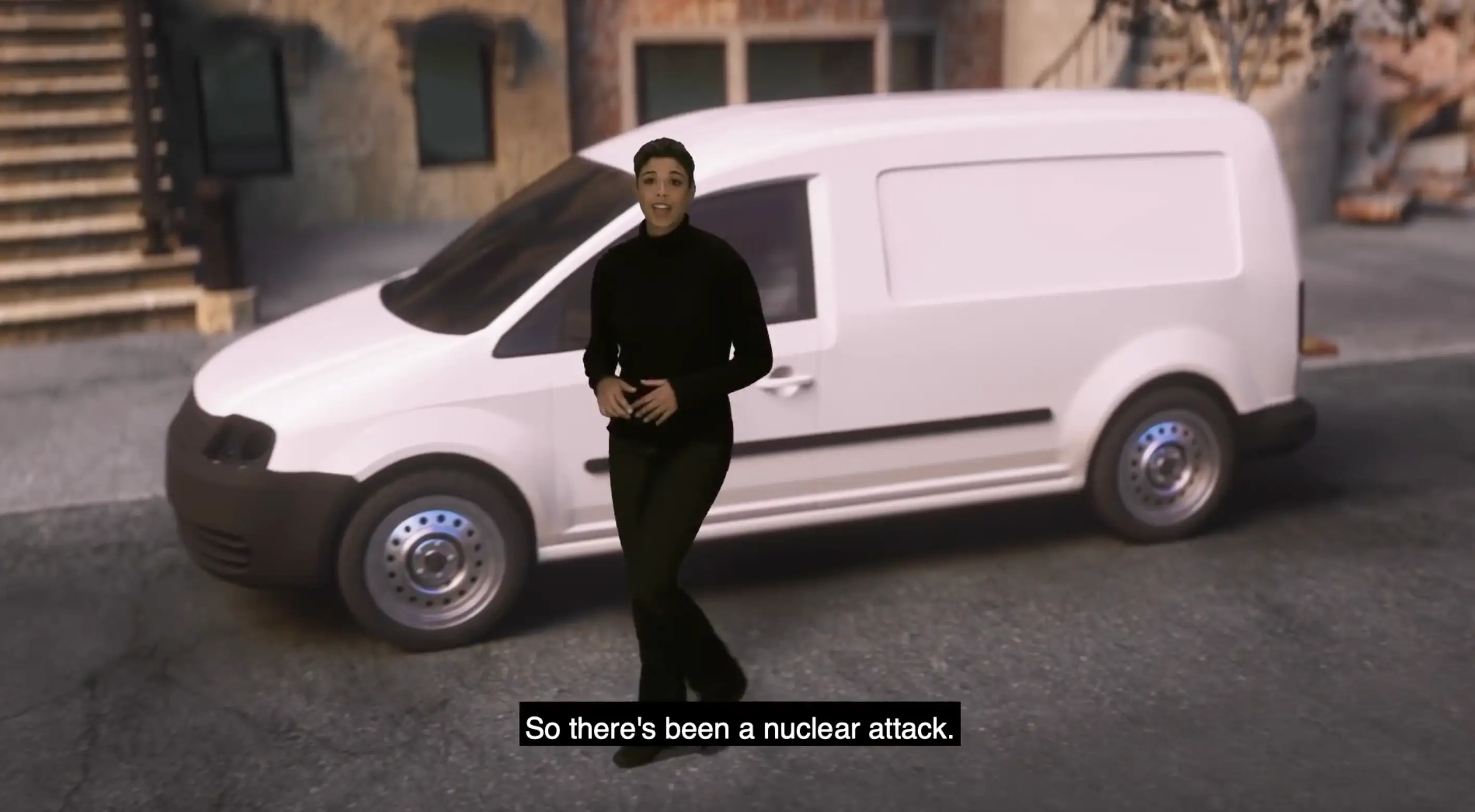 The PSA warns New Yorkers what to do in a nuclear attack.