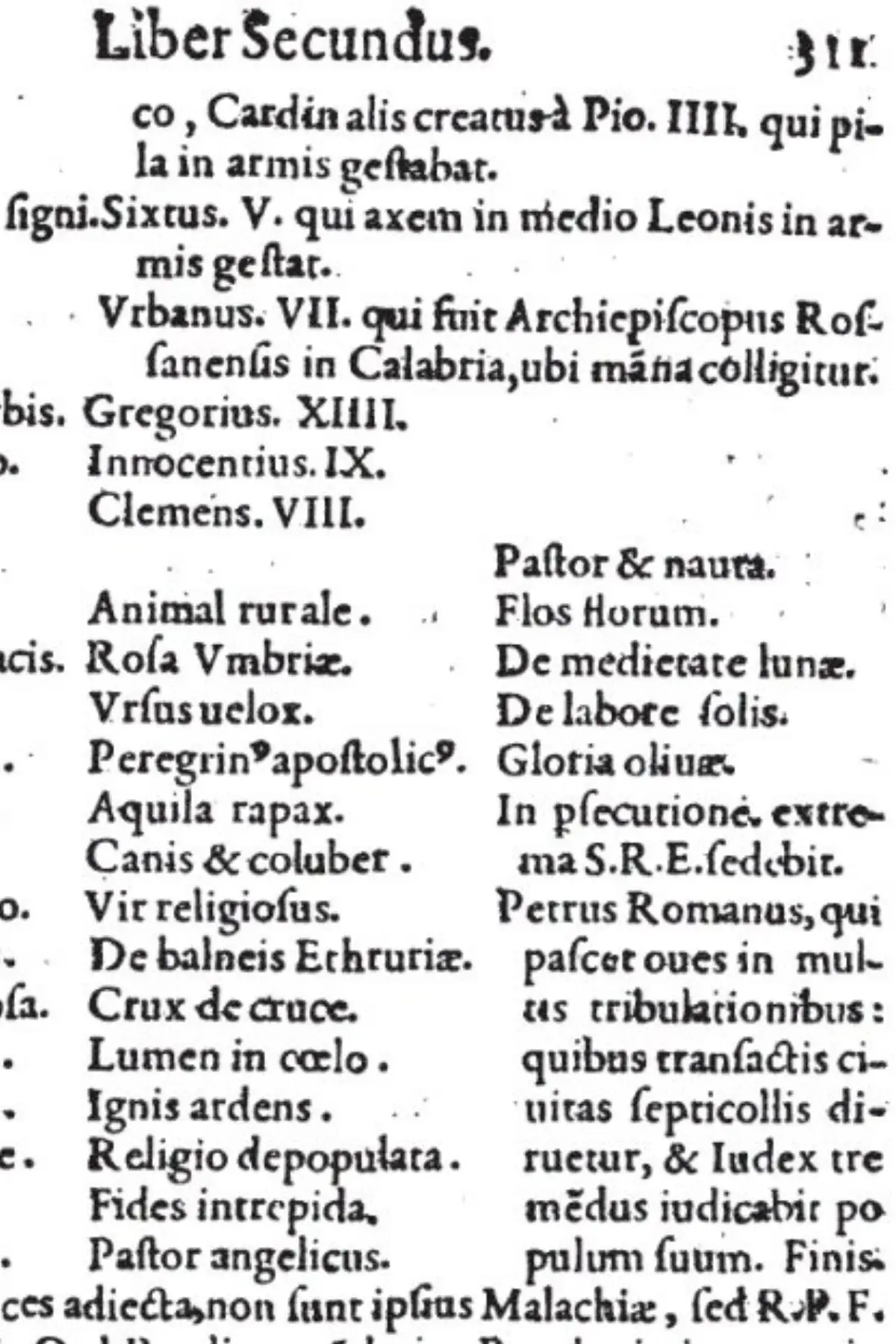 The Prophecy of Popes has been scorned by experts (Wikimedia)