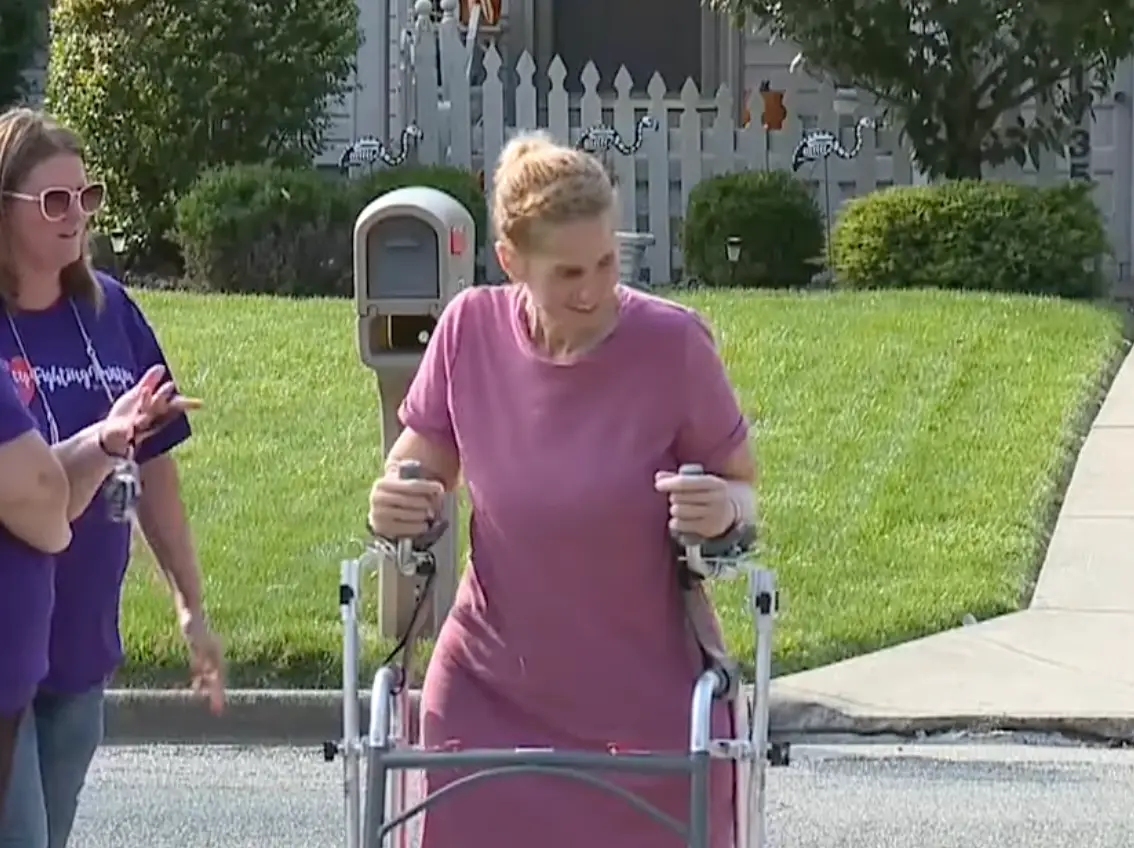 Kristin Fox went through 12 weeks of physical therapy after the ordeal.