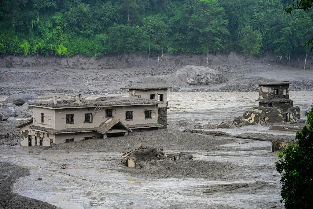 At least 65 Americans are among the foreign nationals missing in Nepal. (Photo by Safal Prakash Shrestha/NurPhoto via Getty Images)