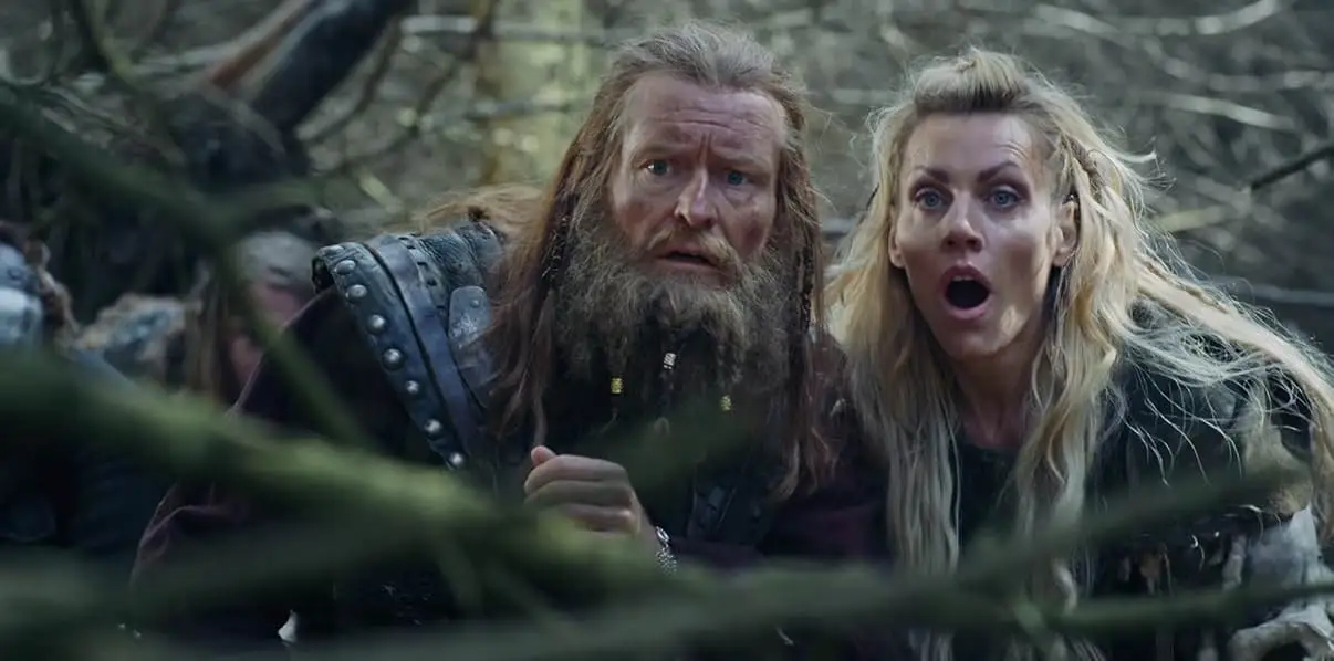 Norsemen was filmed in both English and Norwegian (NRK1)