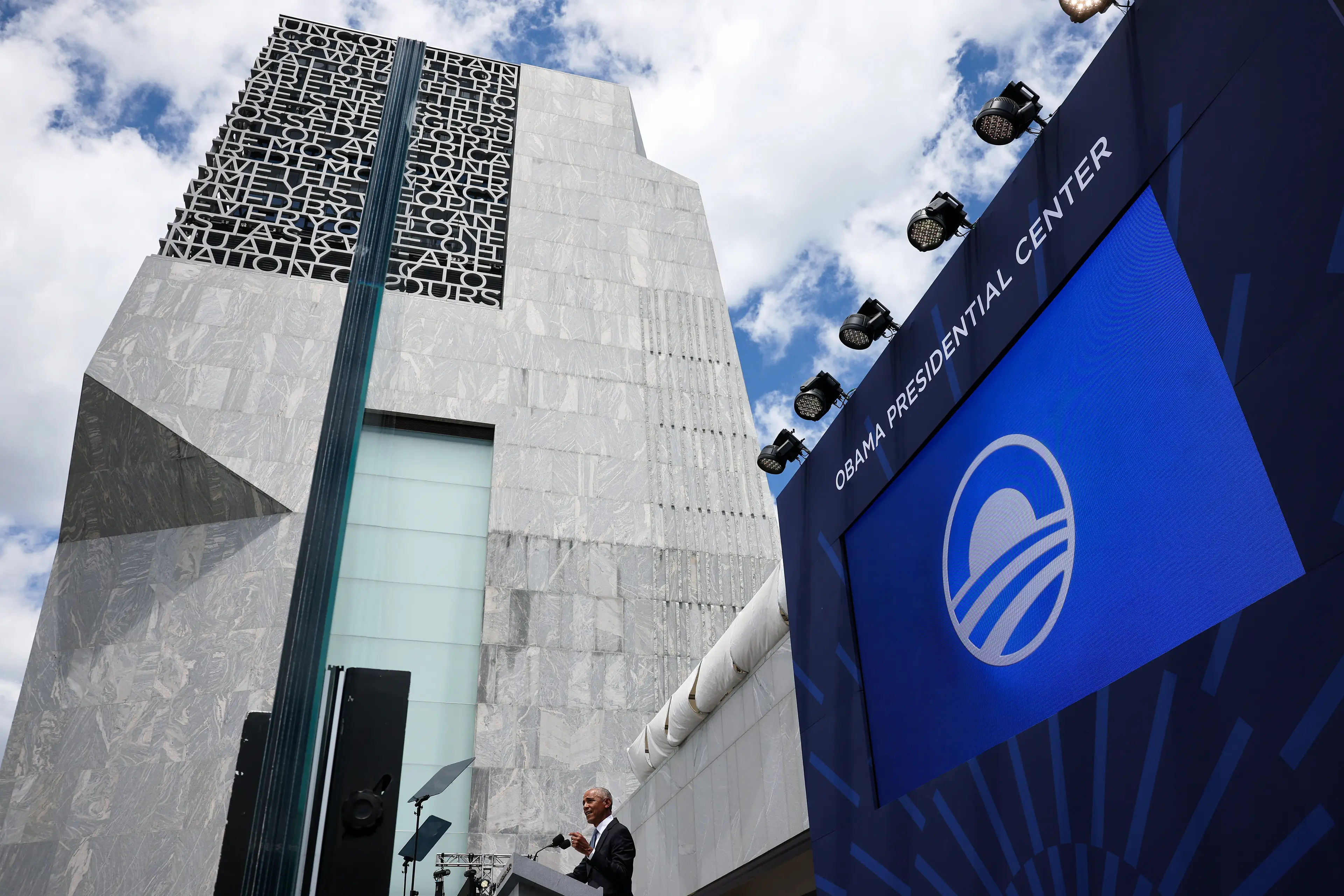 The Obama Presidential Center opened on Friday (Win McNamee/Getty Images)
