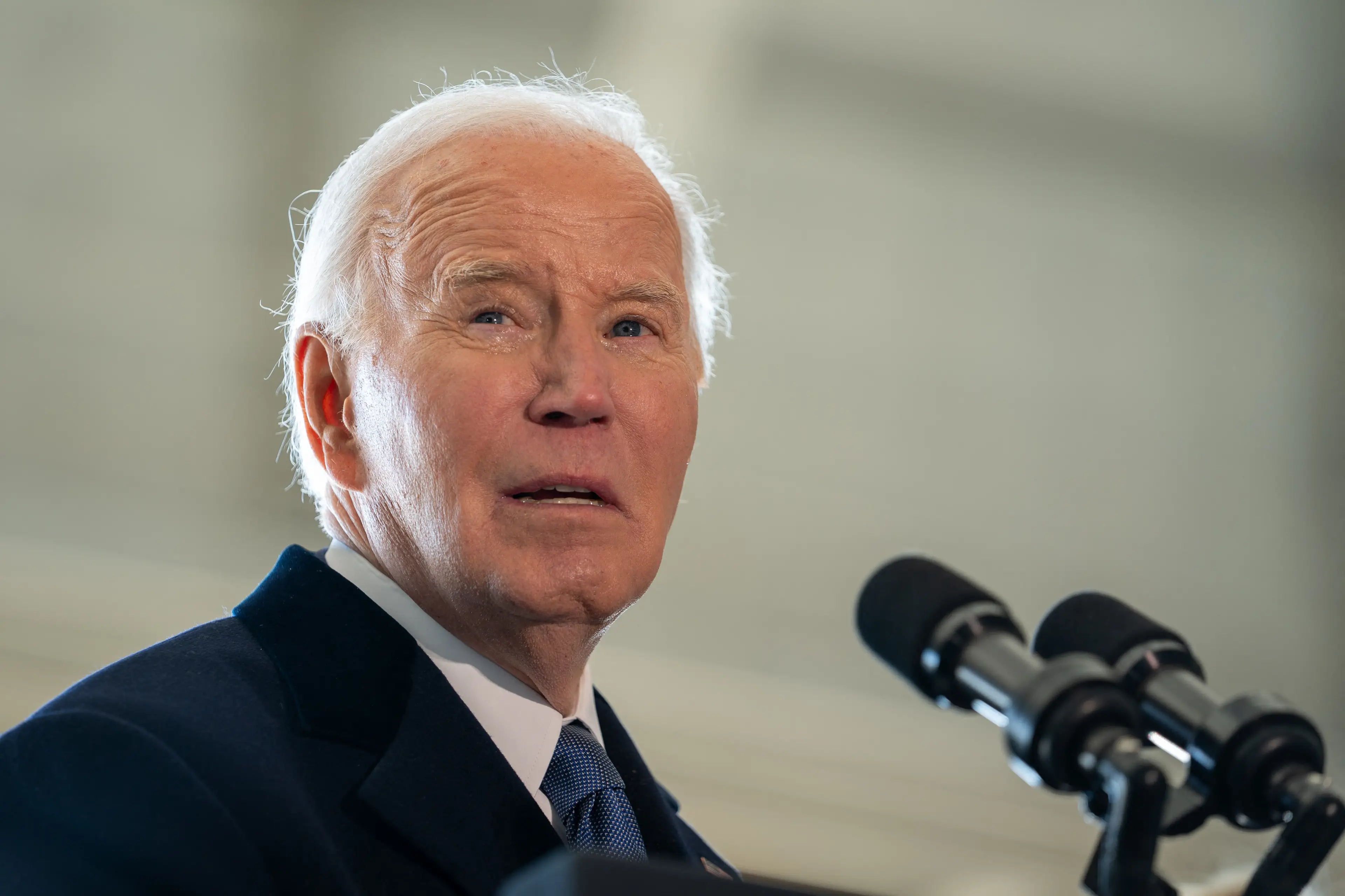 Biden's team announced that his cancer was aggressive earlier this year (ALLISON ROBBERT/AFP via Getty Images)