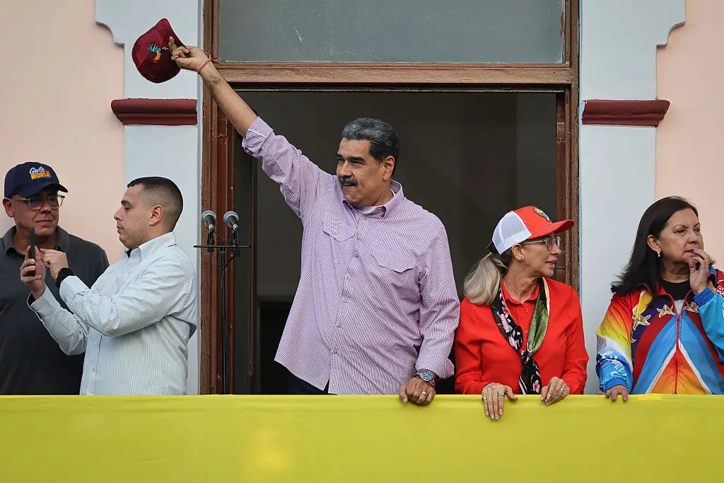 The Trump administration maintains the view that Maduro is not the 'legitimate' president of the country (Jesus Vargas/Getty Images)