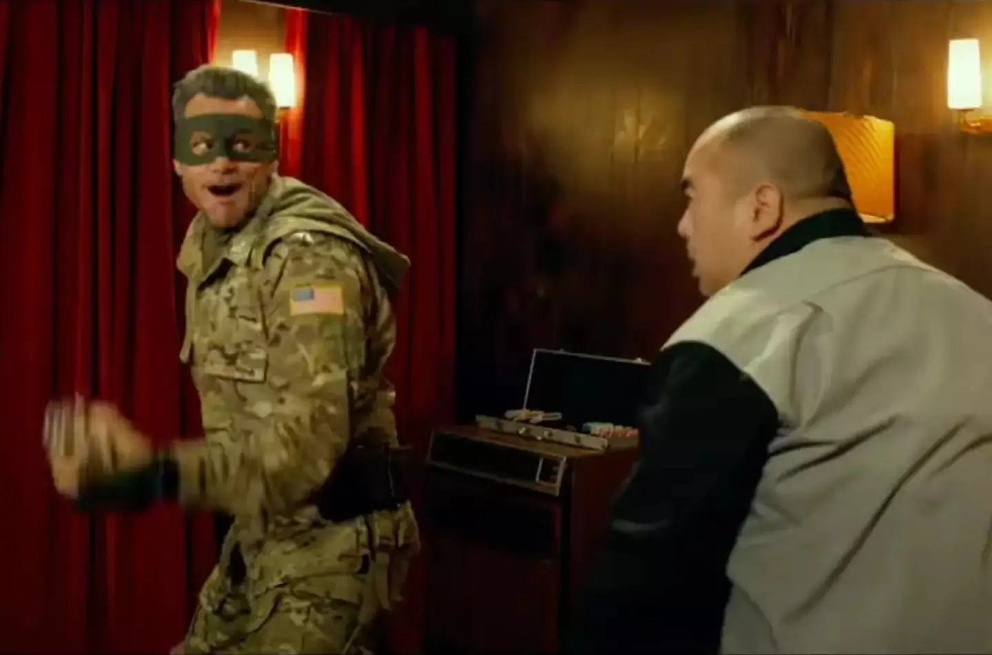Carrey starred in Kick-Ass 2 (Universal Pictures) 