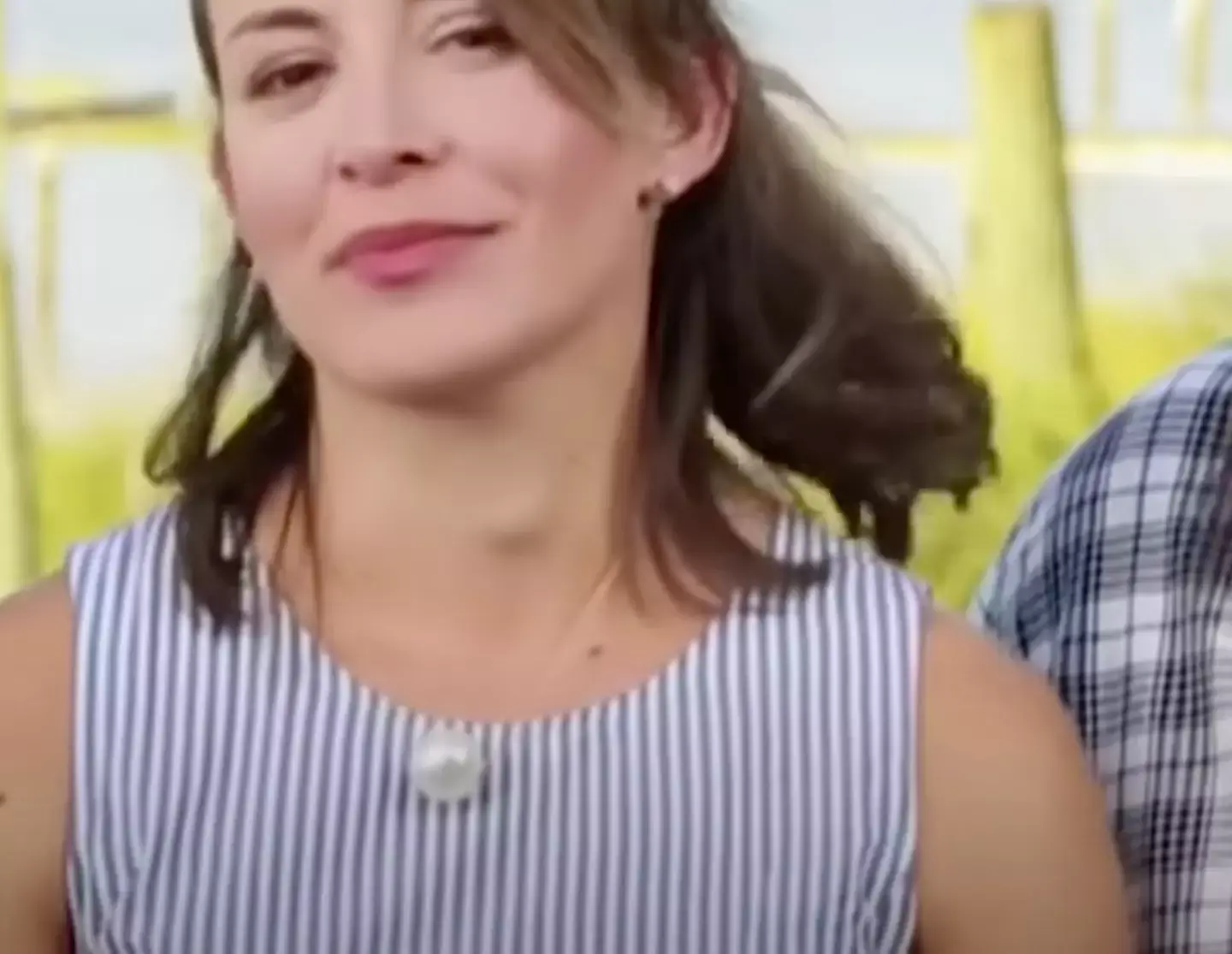 A lump on Nicole McGuiness' neck alarmed the medical practitioner (HGTV)