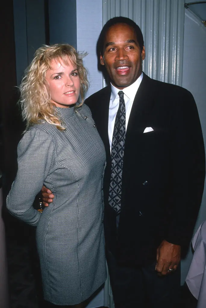 Their marriage was marked by repeated incidents of domestic violence, including a 1989 call to police in which Nicole said she believed OJ was going to kill her. (Photo by Ron Galella/Ron Galella Collection via Getty Images)