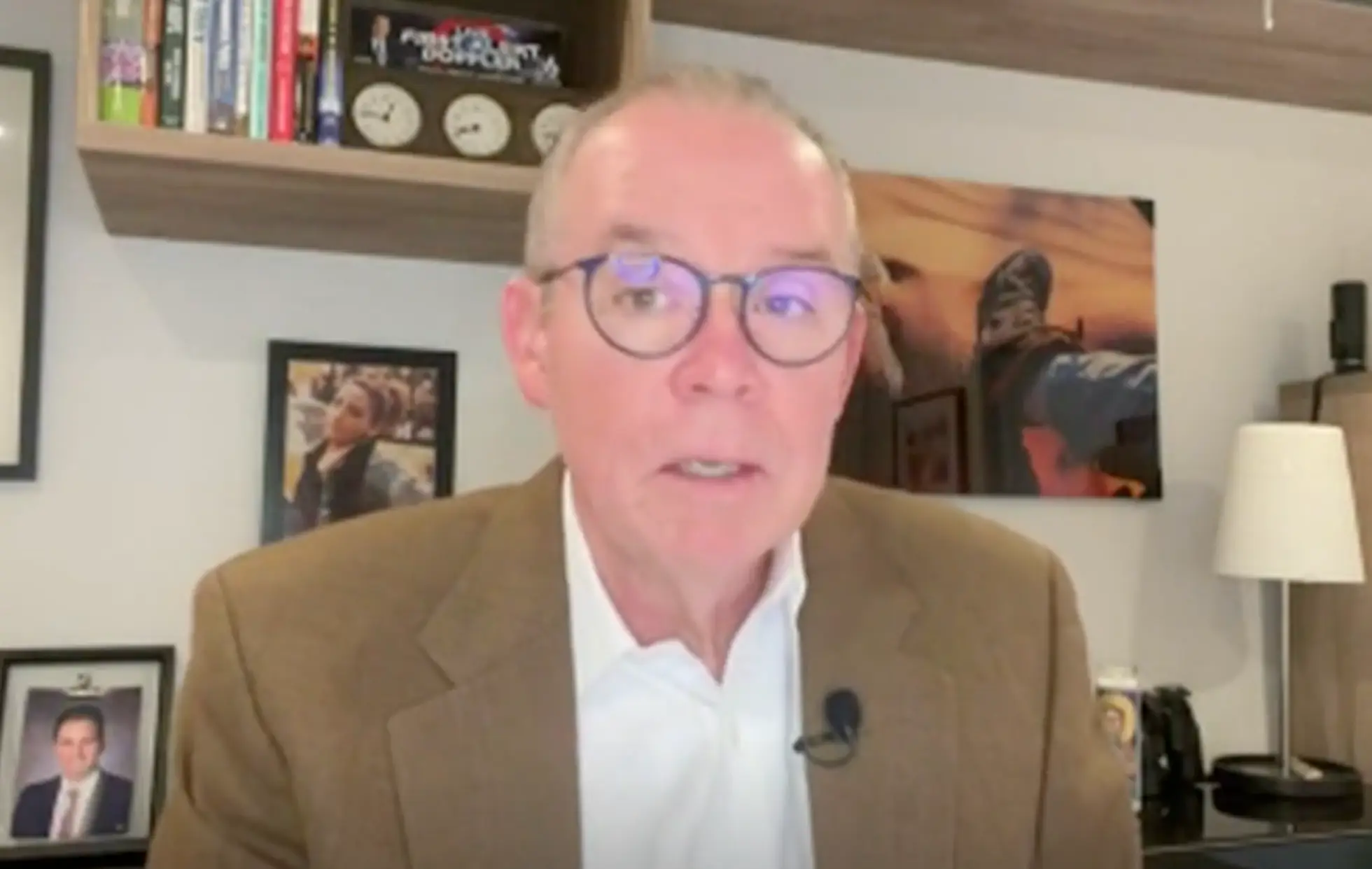 Meteorologist John Morales was visibly upset as he described the power of the hurricane (NBC)