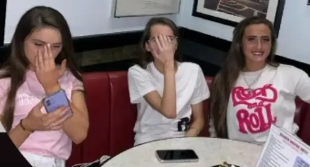 Paris Fury's family members have been spotted covering their faces. (TikTok/@parisfury1)