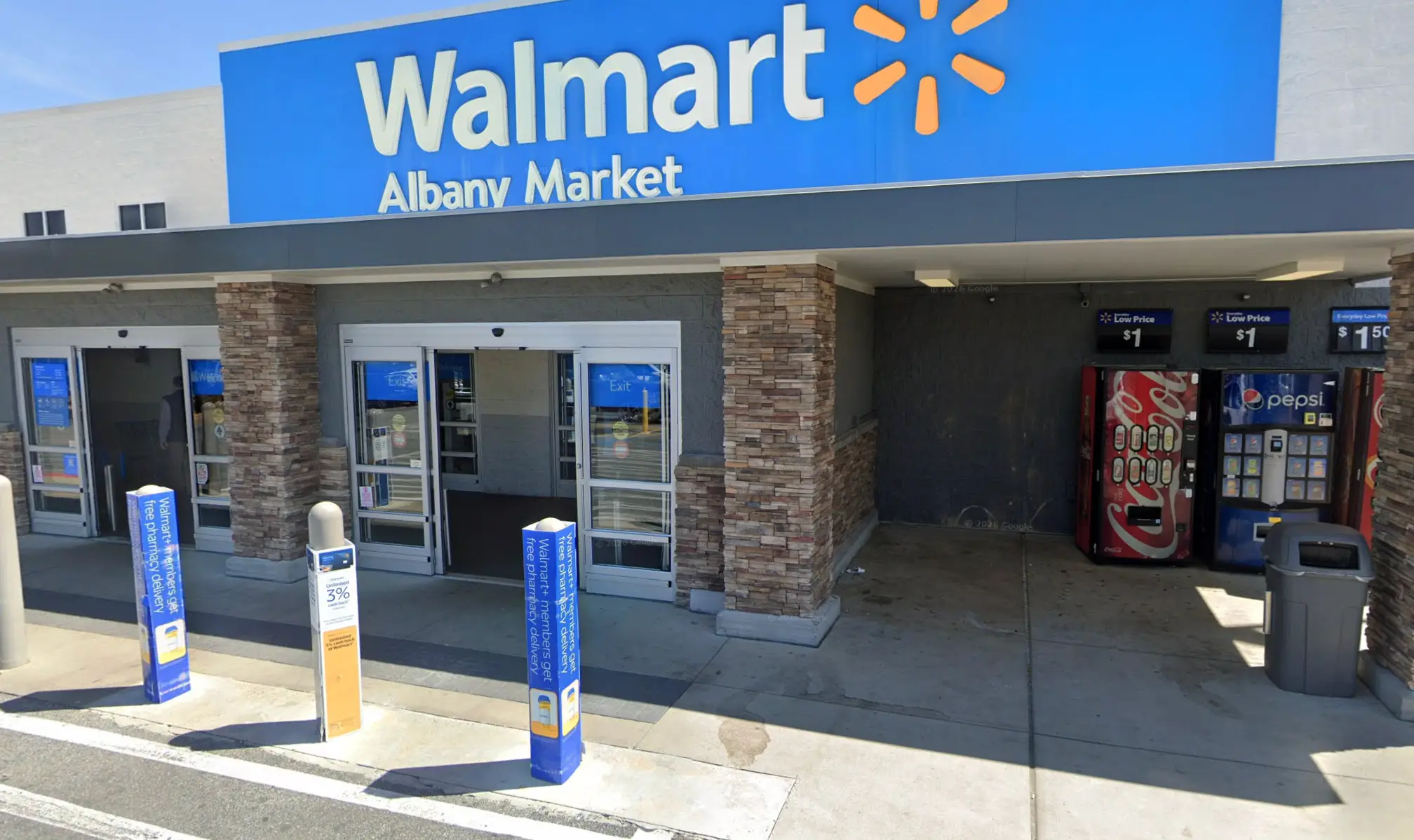 The Walmart in question (Google Street View)