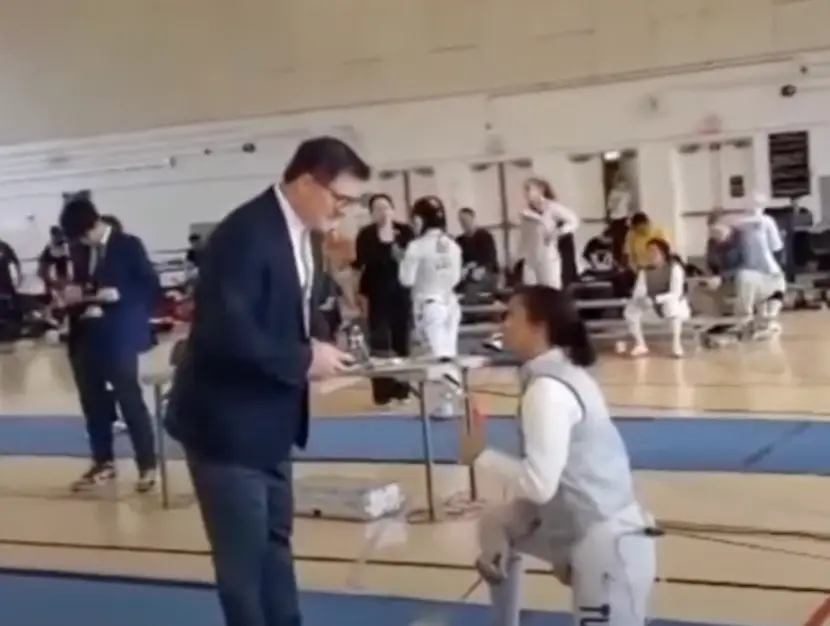 Turner received a black card for refusing to fight an 'eligible' opponent (X/@icons_women)