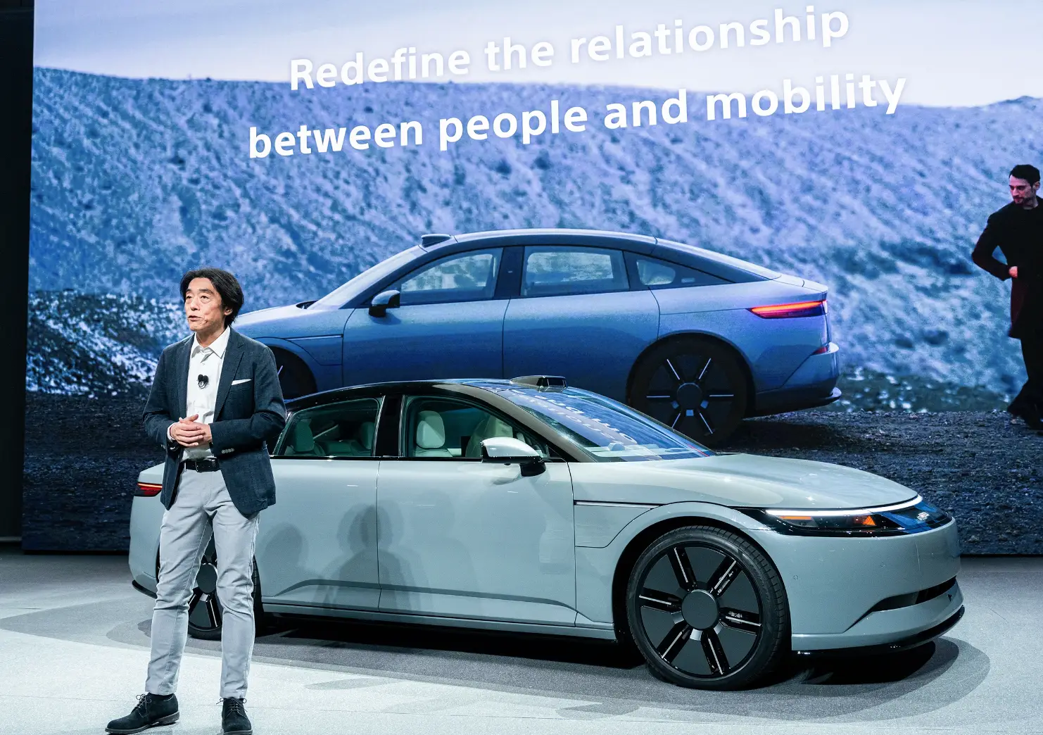 Sony's latest car model is the AFEELA.
