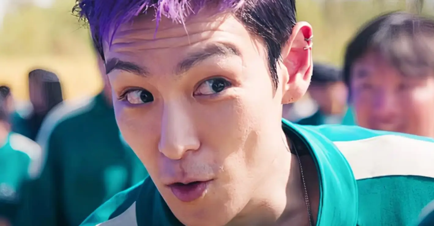 T.O.P plays Thanos in the new season of Squid Game (Netflix)