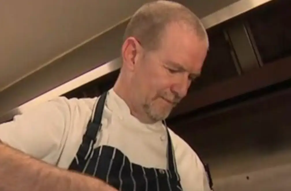John Mountain said his job is take make food 'taste as good as he can'.