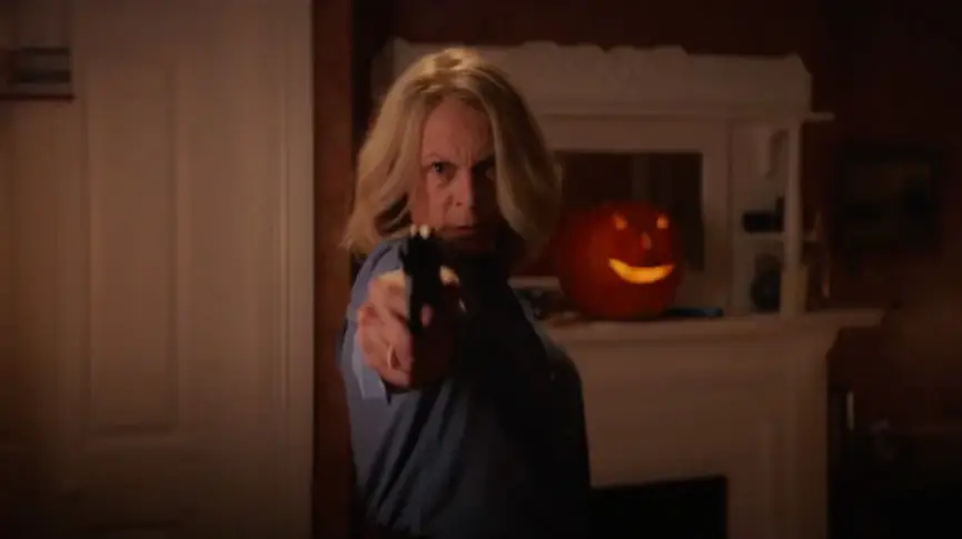 Jamie Lee Curtis in Halloween Ends.
