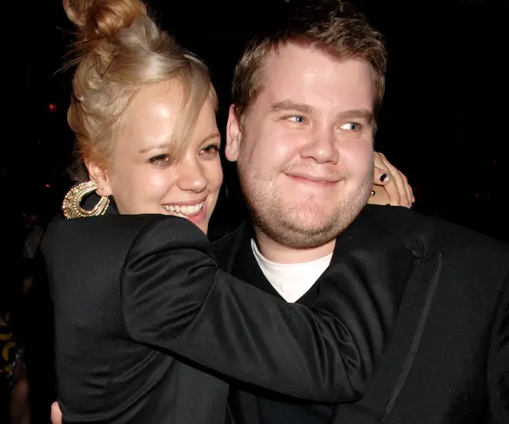 Lily Allen and James Corden only hung out for a brief period of time. (Dave M. Benett/Getty Images)