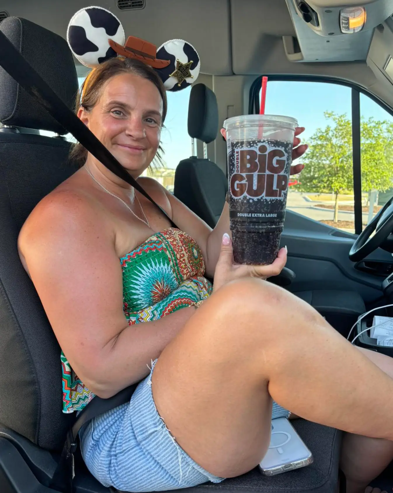 I'm sure there was a big gulp when Sue opened the court summons (Instagram/theradfordfamily)