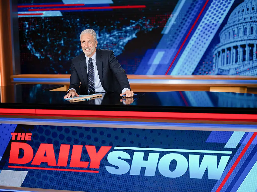 Jon Stewart makes big bucks (Photo by Matt Wilson/Comedy Central via Getty Images)
