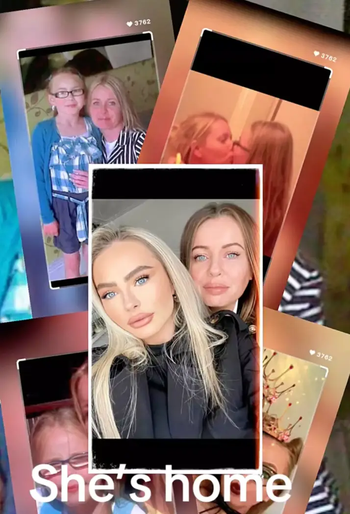 Mia returned home in time for Christmas (TikTok/@daniellemckenna4)