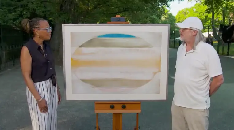 The painting was brought on to Antiques Roadshow (PBS)