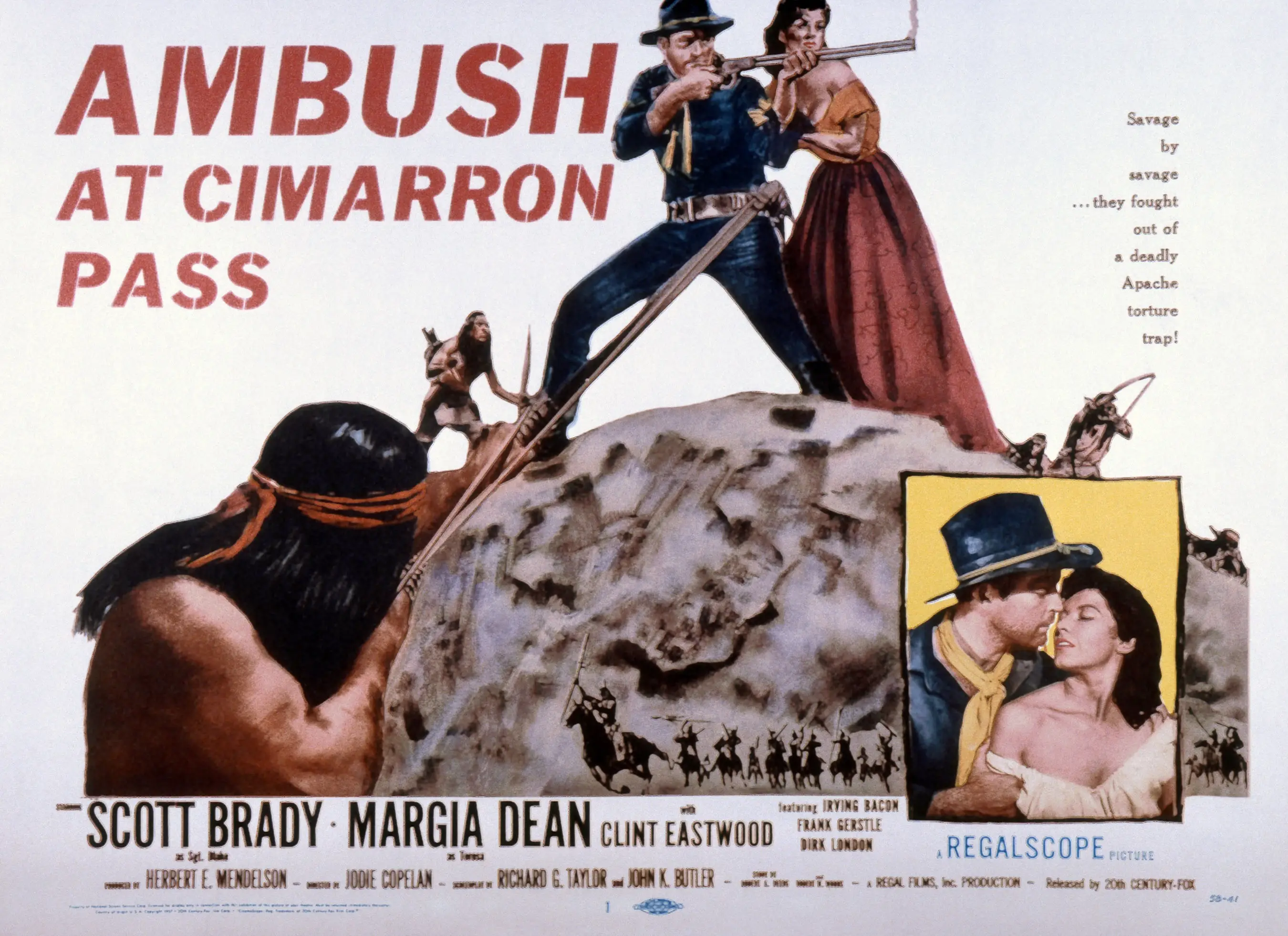 Ambush at Cimarron Pass was directed by Jodie Copelan (LMPC via Getty Images)