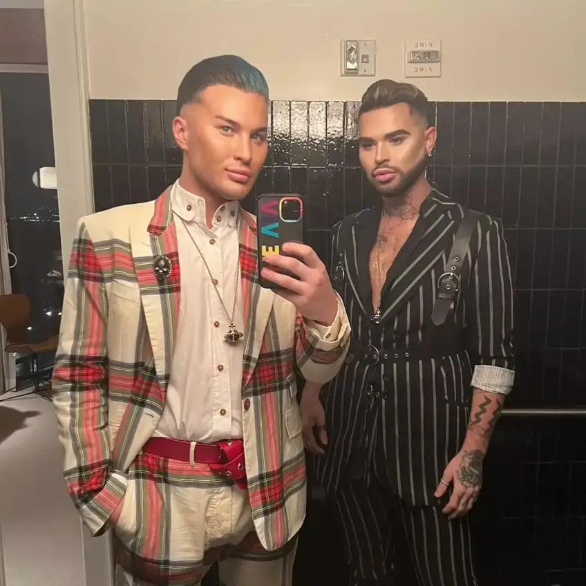 The pair got married in 2019 before splitting up in 2023 (Instagram/@d.ludford)