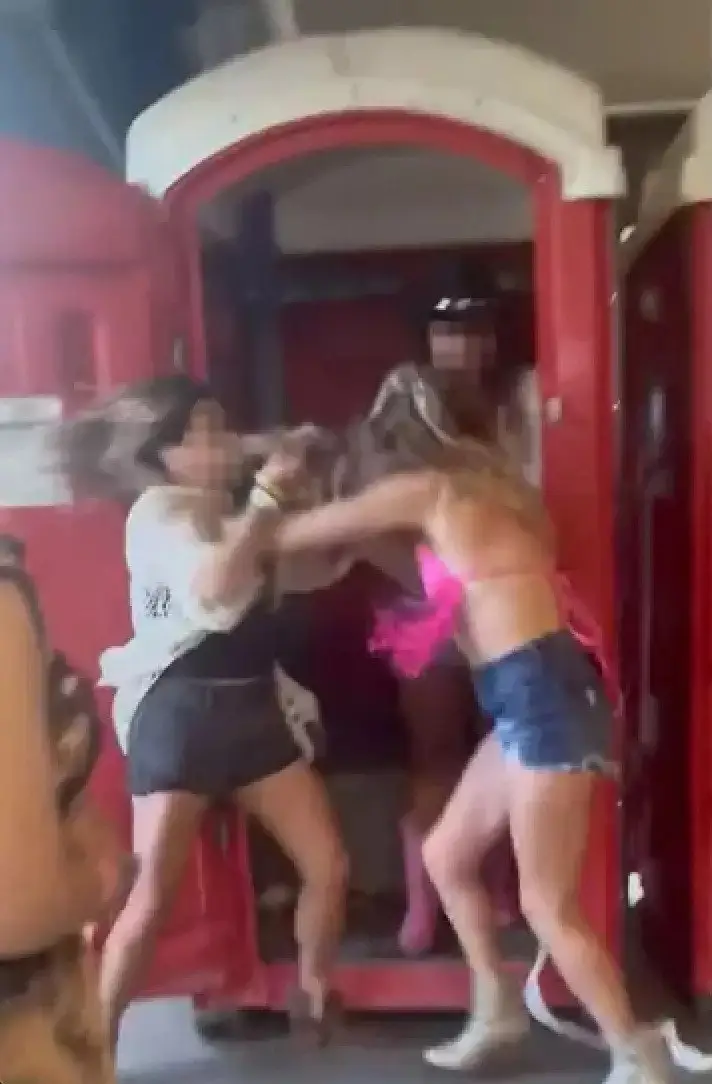 The brawl was certainly dramatic.