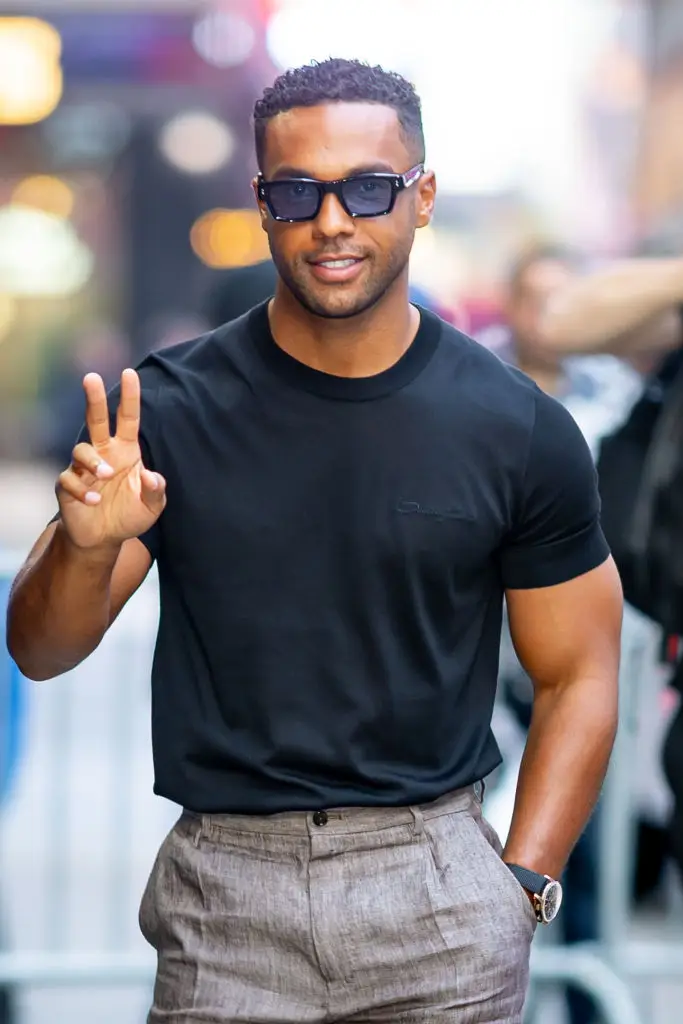 Lucien Laviscount is the second best looking man on the planet according to new research (The Hapa Blonde/GC Images)