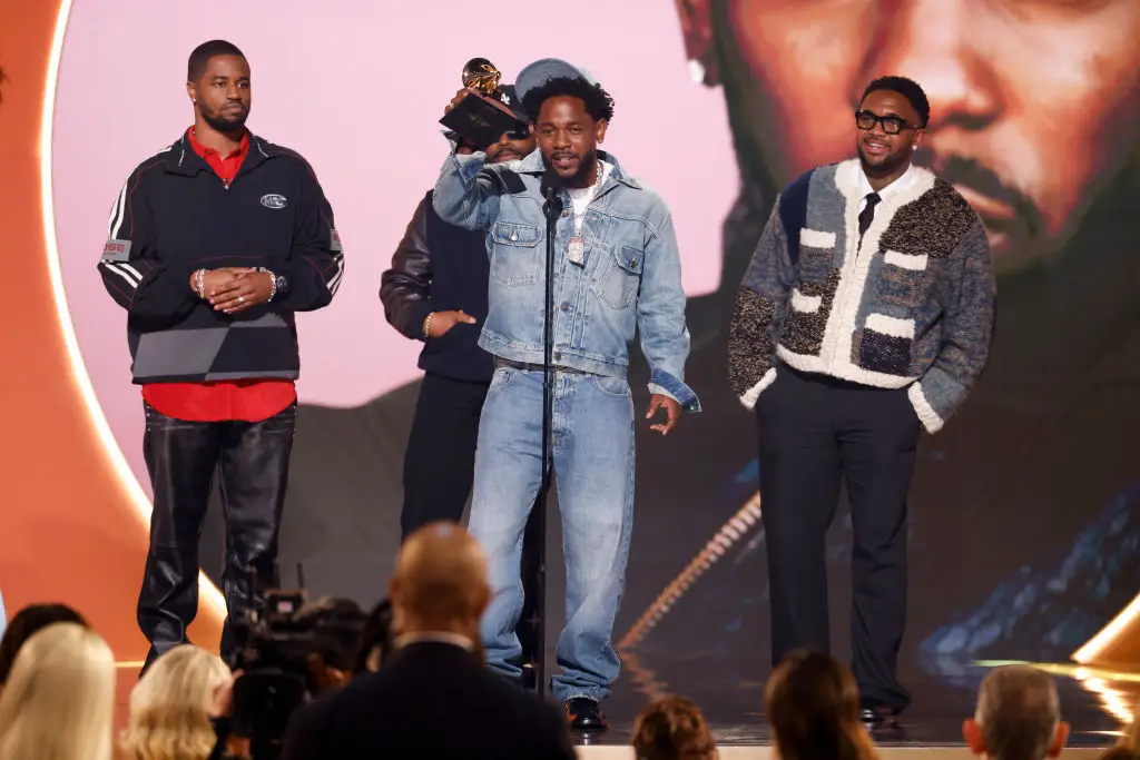 Kendrick wins both Song of The Year and Record of The Year (Sonja Flemming/CBS via Getty Images)