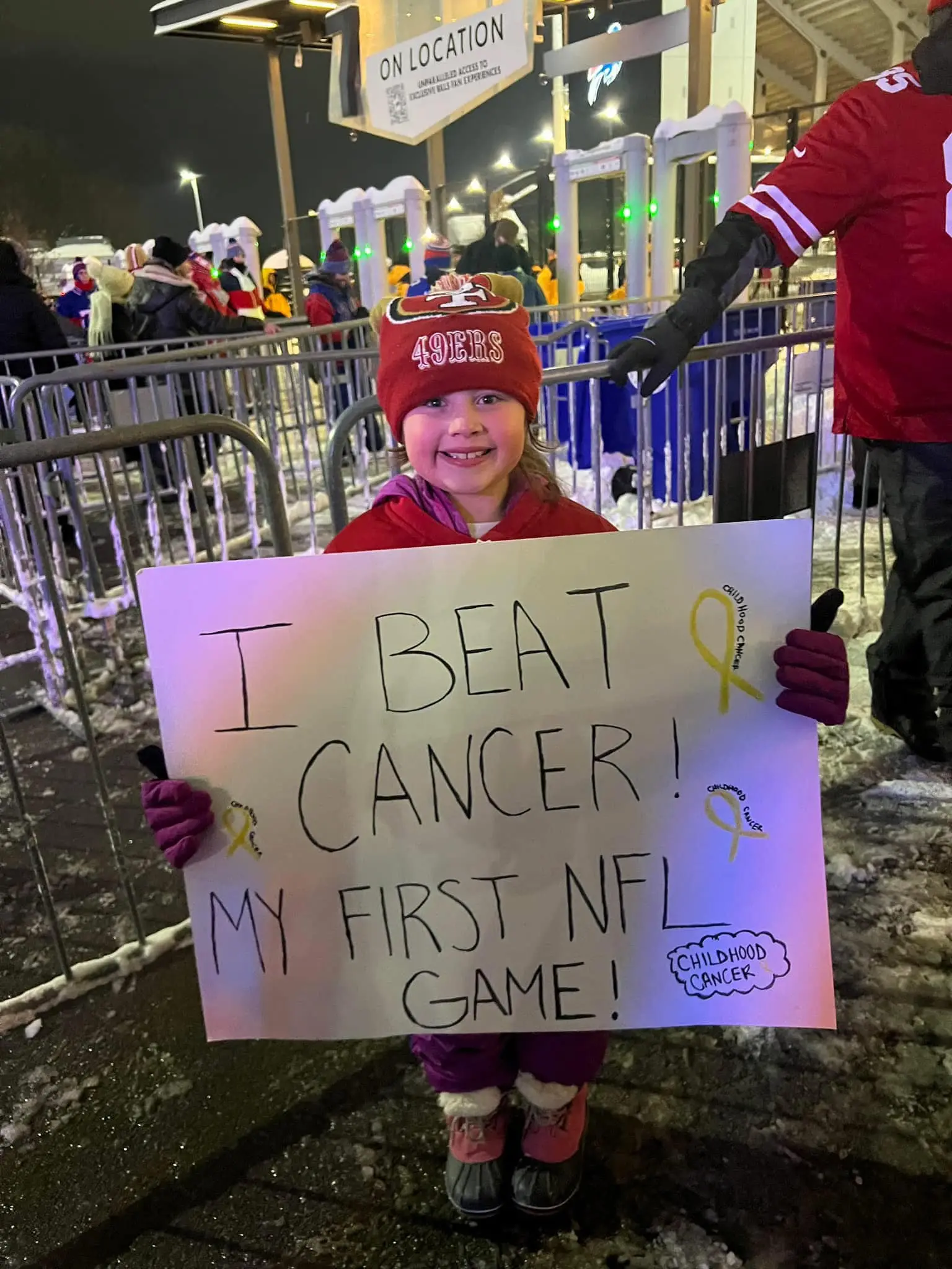 Mia is a cancer survivor (Facebook/Mikey Sherry DeCamilla)