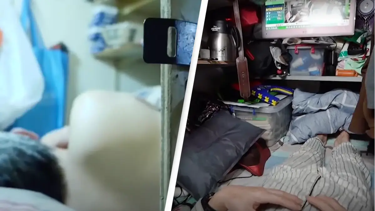 Around 200,000 people in Hong Kong are living in 'coffin homes'