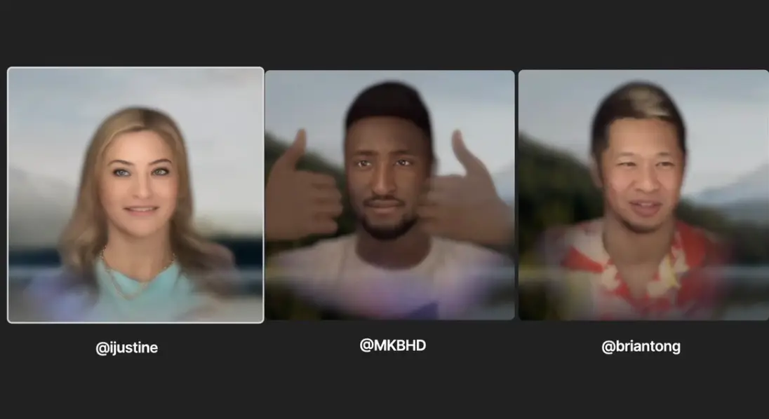 The FaceTime Personas were criticized for being 'unsettling' and 'low quality'.