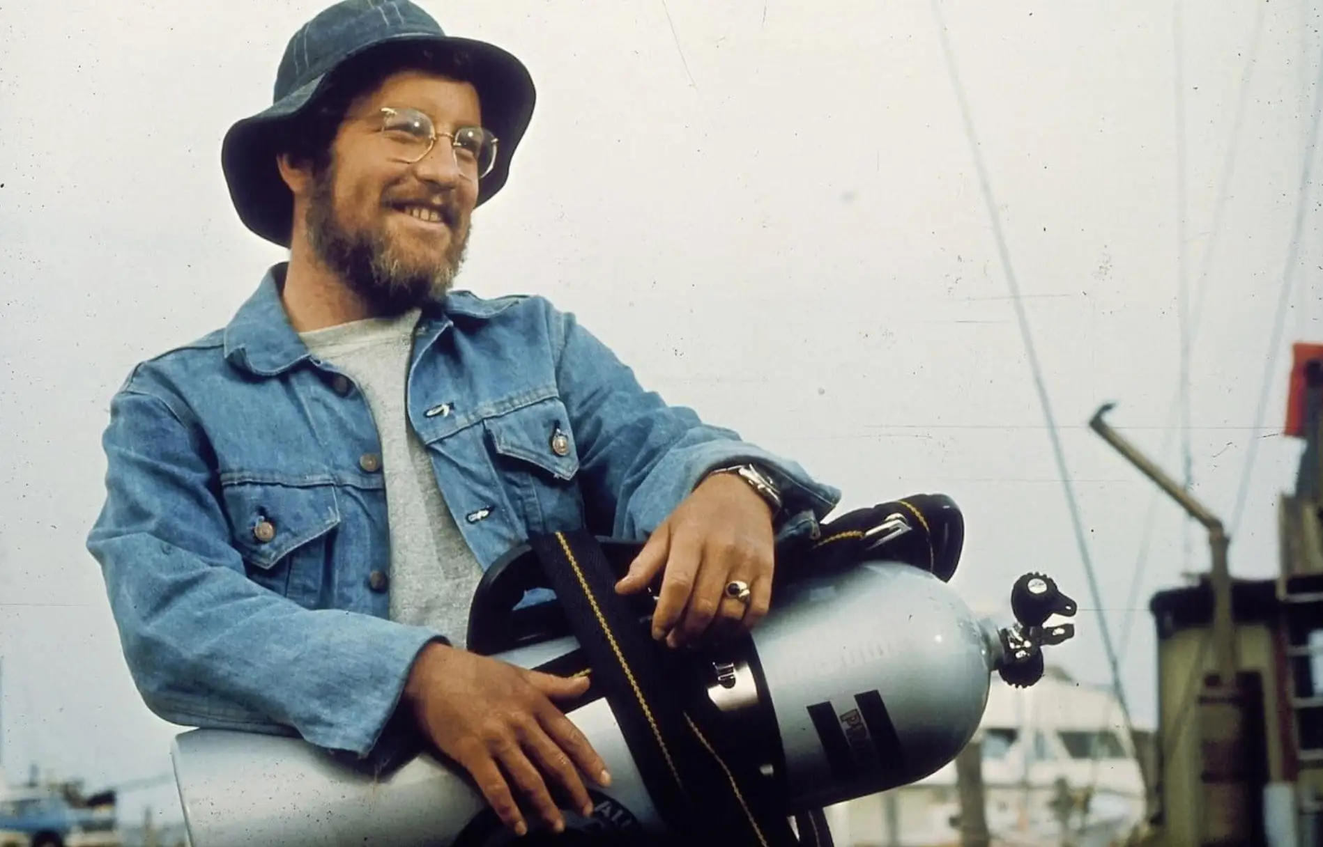 One of Richard Dreyfuss' most famous roles was that of Matt Hooper in 1975's Jaws (Universal Pictures)