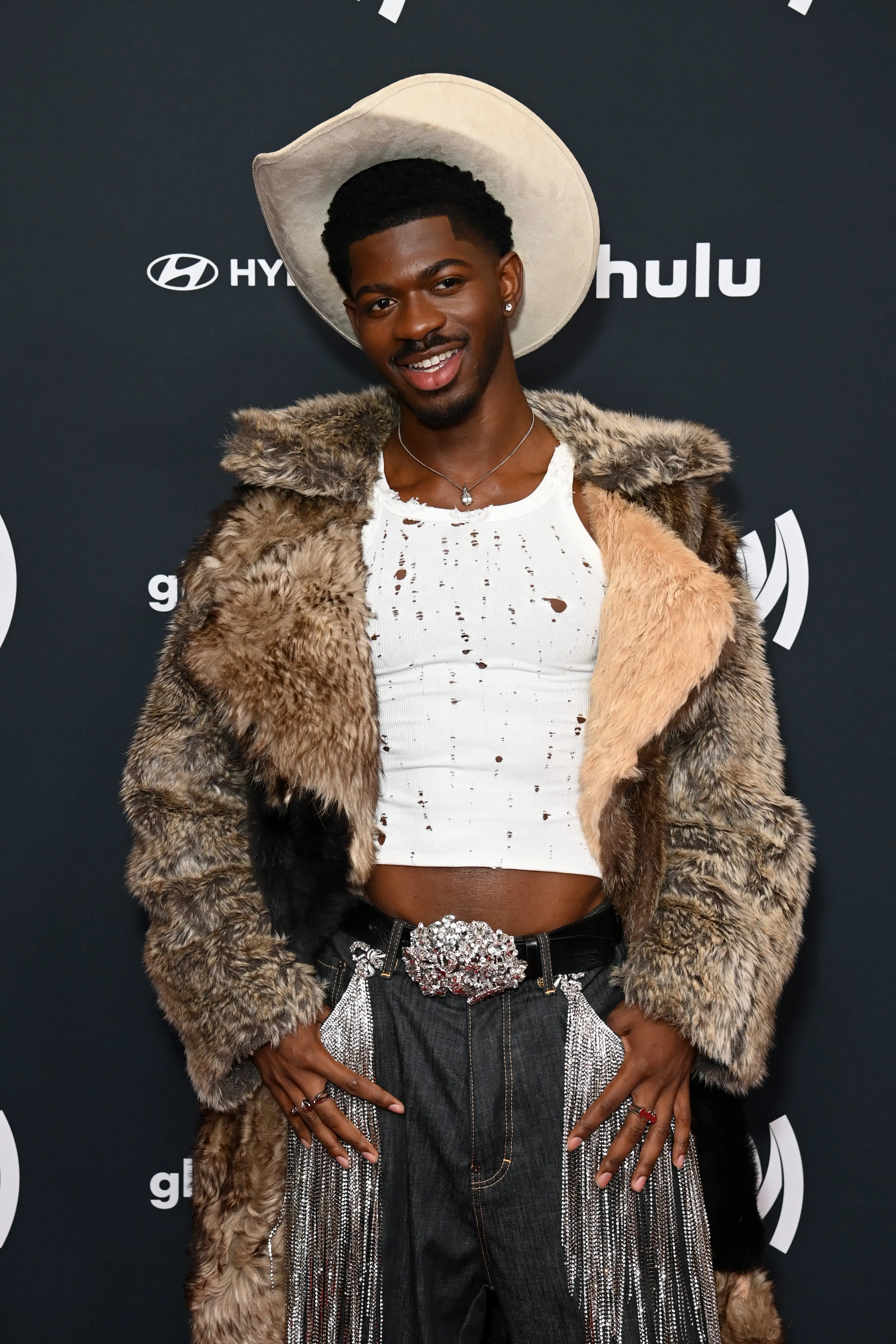 Lil Nas X was arrested last year after his untreated bipolar disorder led to a shocking incident with LA cops (Jon Kopaloff/Getty Images for GLAAD)
